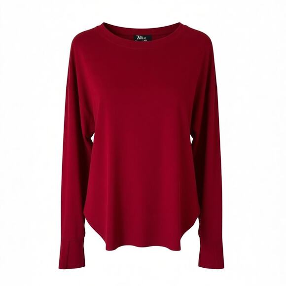 Fabletics Women Holly Berry Dry Flex Long Sleeve Tunic Size S - NWT MSRP $69.95 - Picture 2 of 8